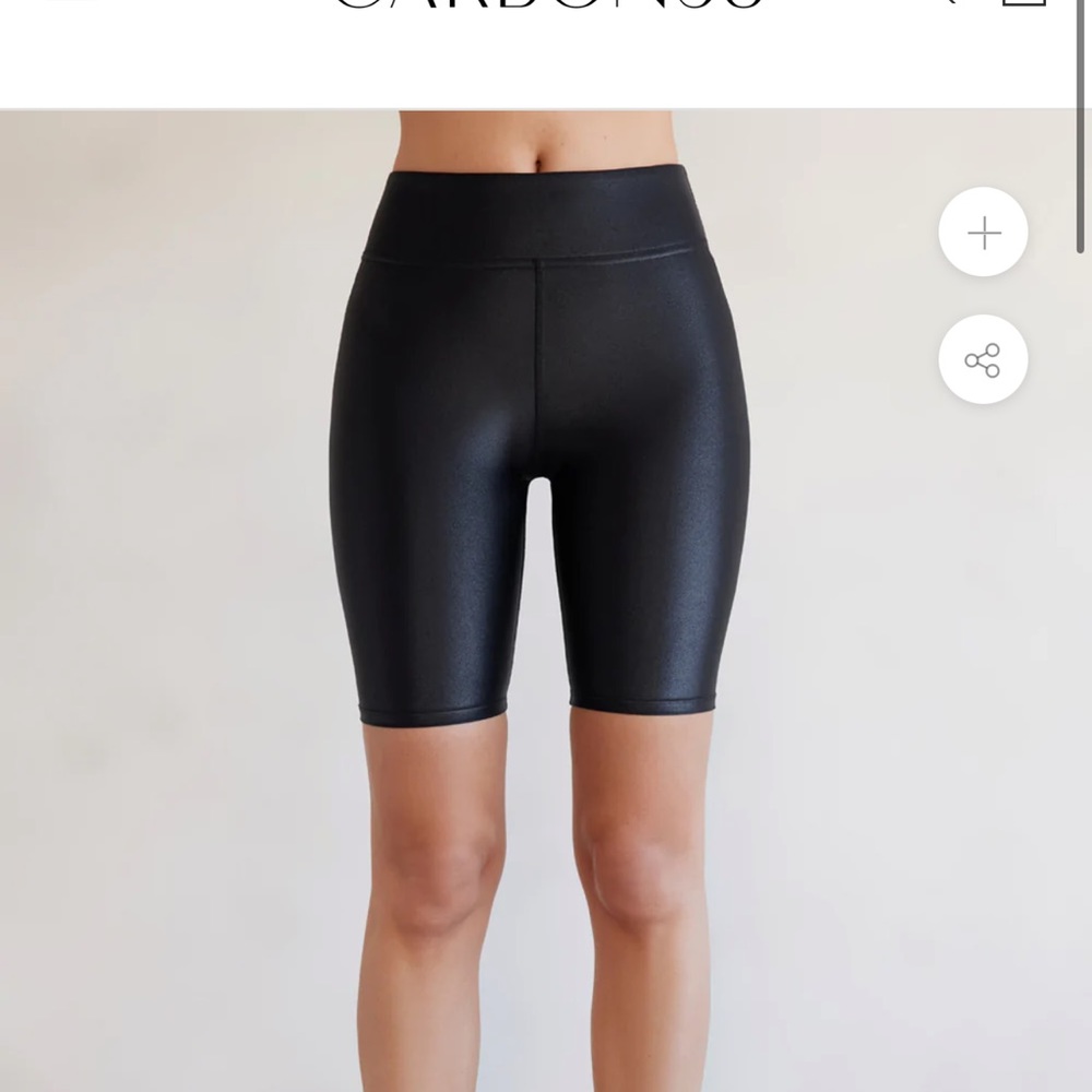 Carbon 38 biker shorts